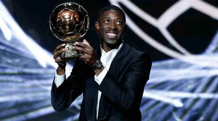 Football: Ousmane Dembélé remporte le trophée du Ballon d’Or 2025.