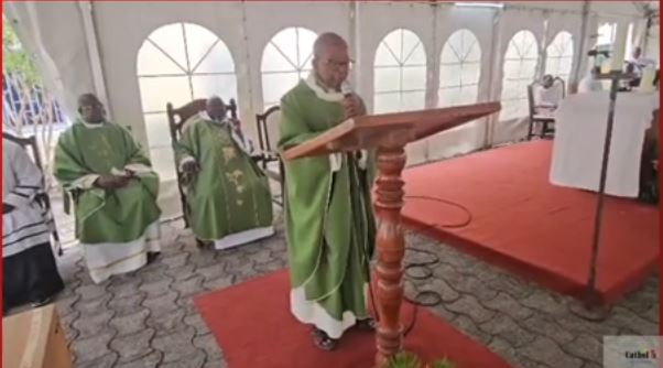 Messe d’action de grâce de l’Abbe Fidele Okue Ngou à la cathédrale notre dame de l’Assomption, sainte Marie
