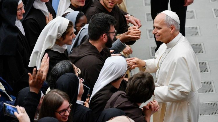 Le Pape aux consacrés: «N&rsquo;ayez pas peur de faire des choix courageux»