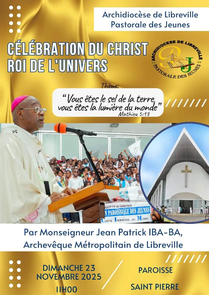 Célébration de la solennité du Christ Roi de l’Univers