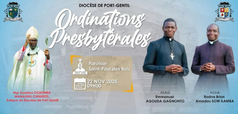 Ordinations presbytérales dans le diocèse de Port-Gentil