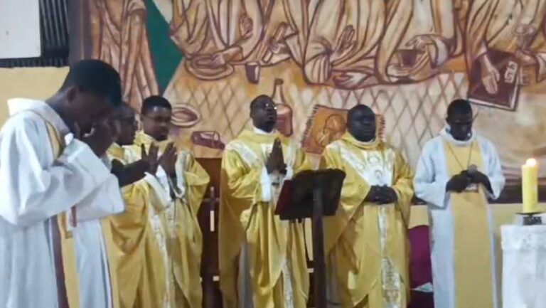 Diocèse de Franceville/ouverture de l’année pastorale 2025–2026 à la paroisse Saint Dominique et messe de prémices.