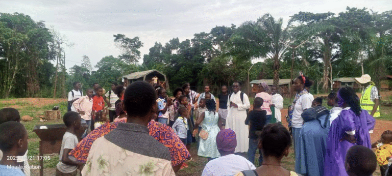 Recollection des jeunes de la cathédrale Saint Jean Apôtre de Mouila